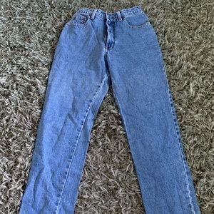 Denim mom jeans